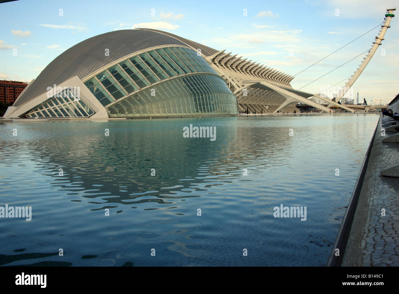 Valencia hemisferic, IMAX-Kino Stockfoto