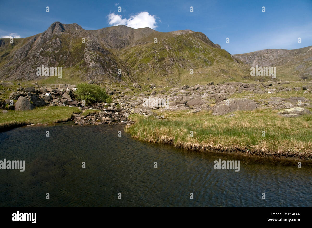 Y-Garn. Snowdonia-Nationalpark / Parc Cenedlaethol Eryri Stockfoto