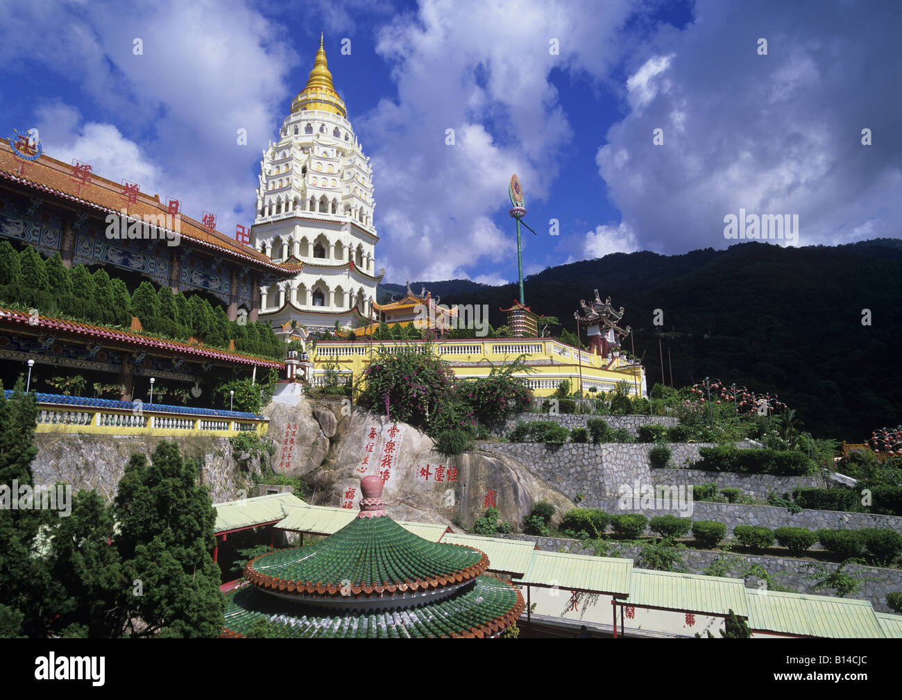 Geographie/Reisen, Malaysia, Penang Island, Kek Lok Si Tempel, Außenansicht, Additional-Rights - Clearance-Info - Not-Available Stockfoto