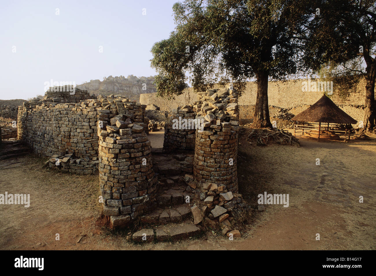 Geographie/Reisen, Simbabwe, Great Zimbabwe National Monument, Ruinen, Additional-Rights - Clearance-Info - Not-Available Stockfoto