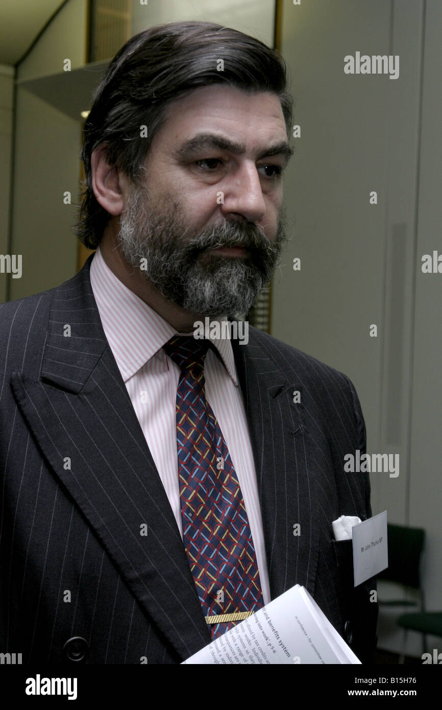 Johannes Thurso mp liberaler Demokrat Porträt uk 2008 Stockfoto
