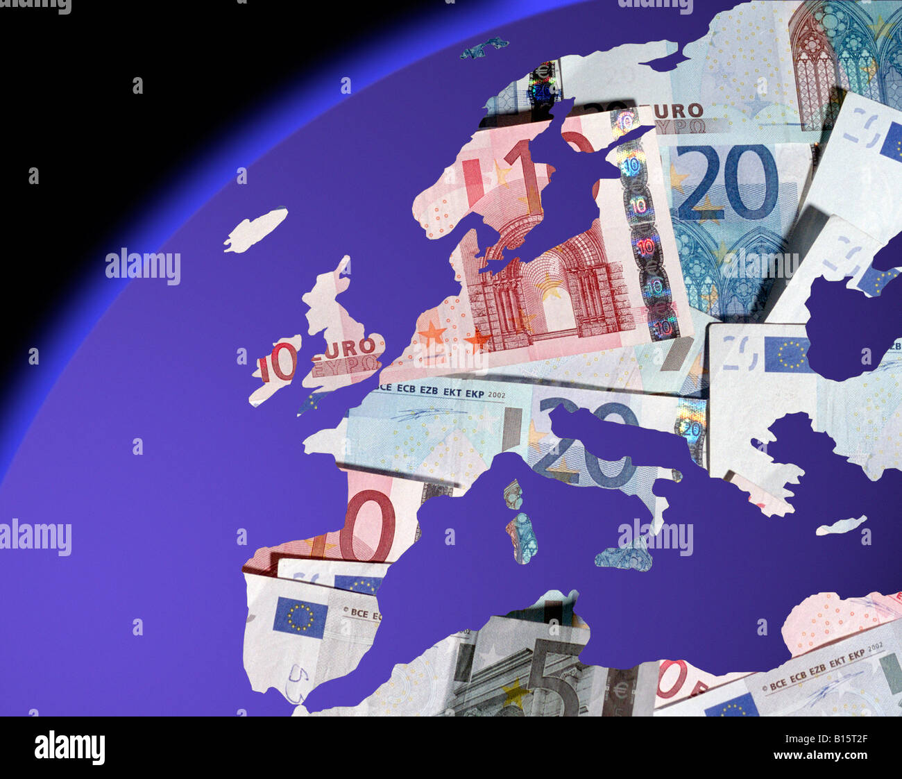 Europäische Wirtschaft Stockfoto
