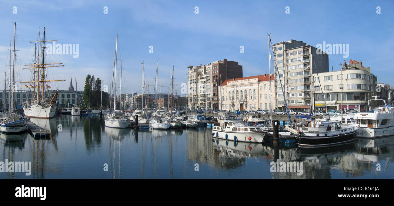 Ostende Hafen Belgien Stockfoto, Bild: 17960386 - Alamy