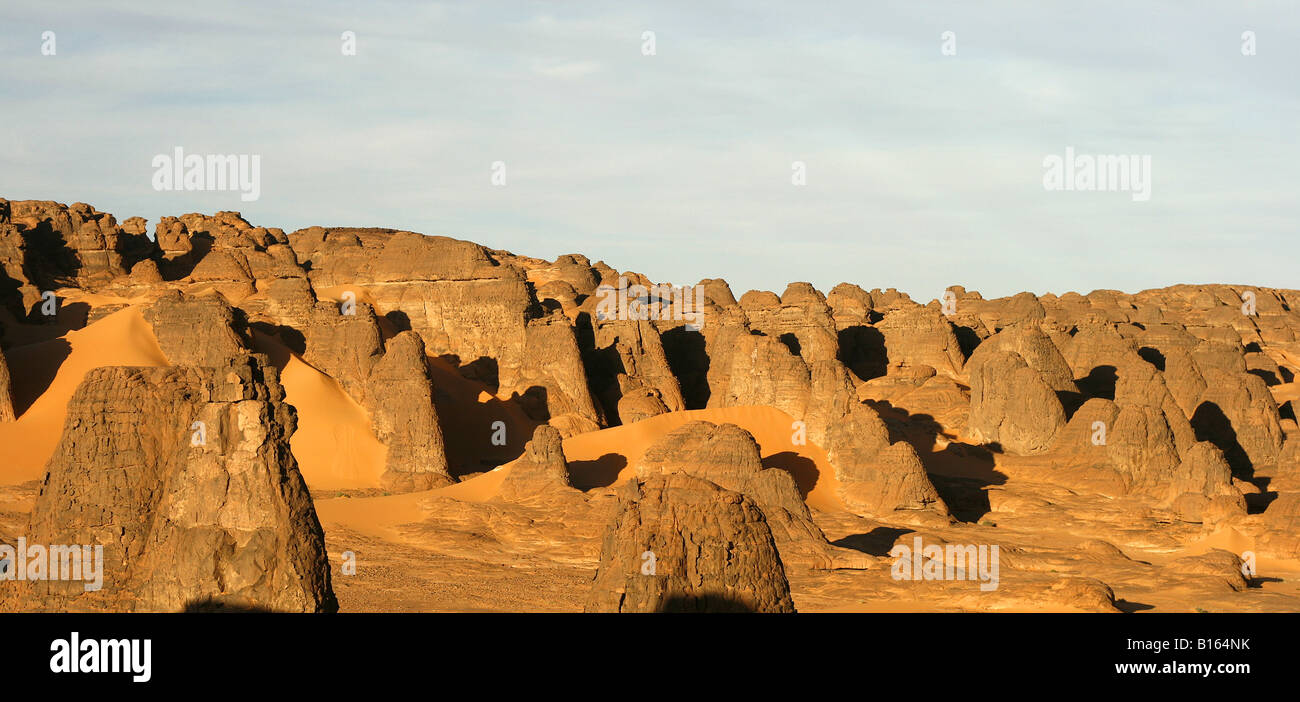 Tagelment Samedat Tassili Ahaggar Sahara Wüste Algerien Stockfoto