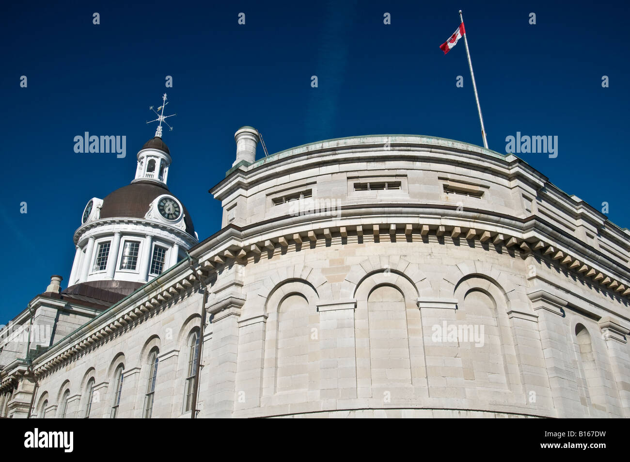 Rathaus von Kingston, Ontario, Kanada. Stockfoto