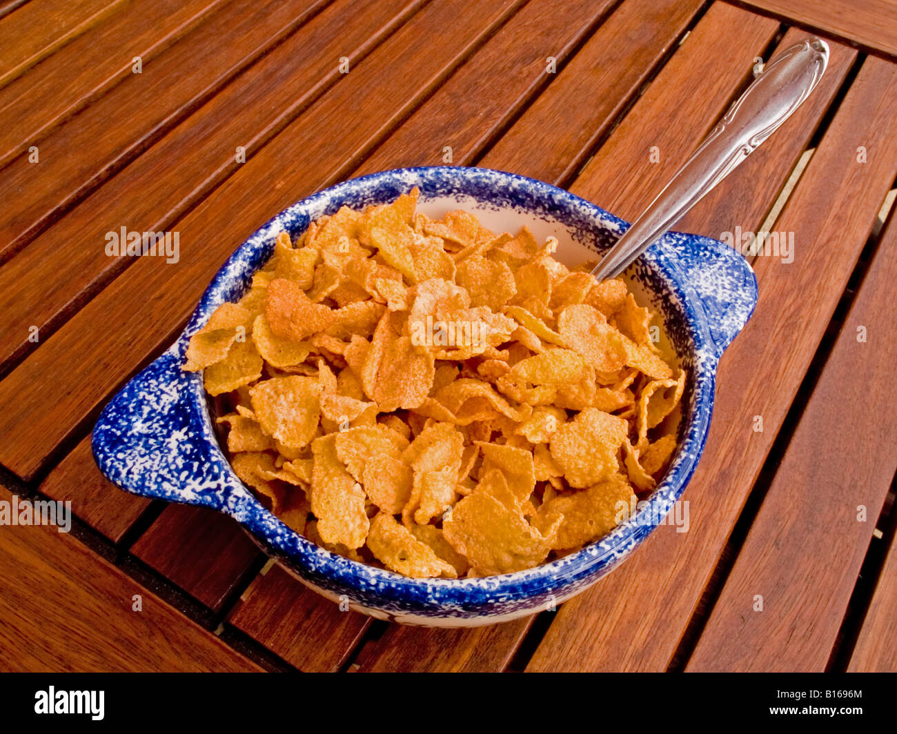 Cornflakes Stockfoto