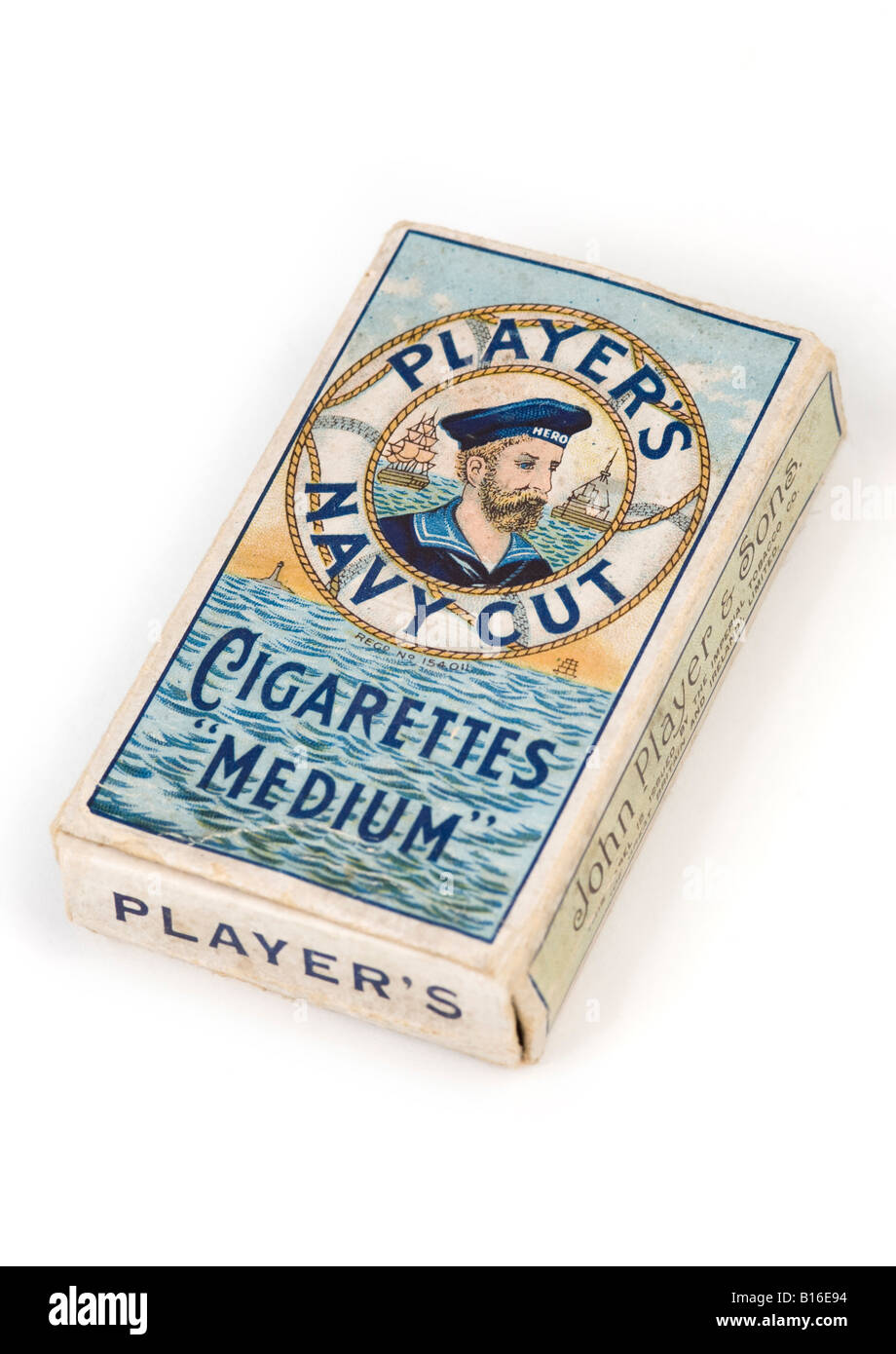 Spieler Navy Cut Zigaretten Stockfoto