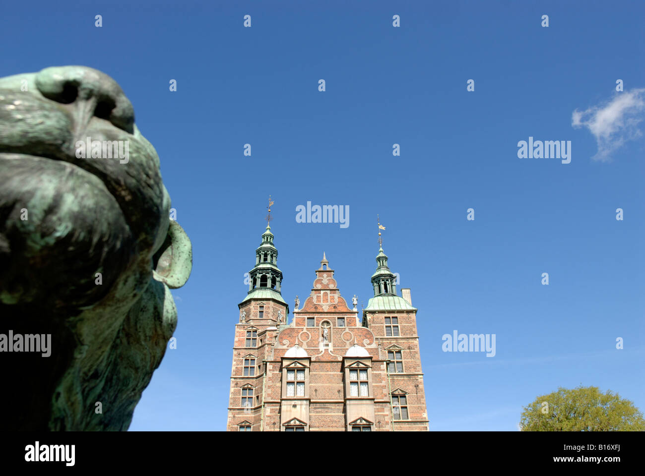 ROSENBORG-LÖWE Stockfoto