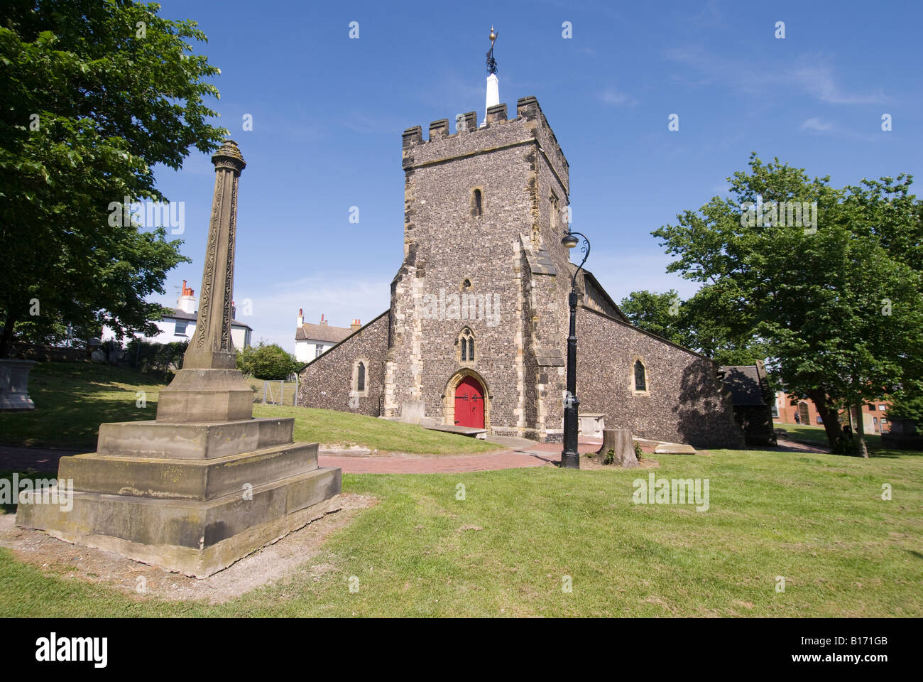 Sankt-Nikolaus Kirche in Brighton Stockfoto