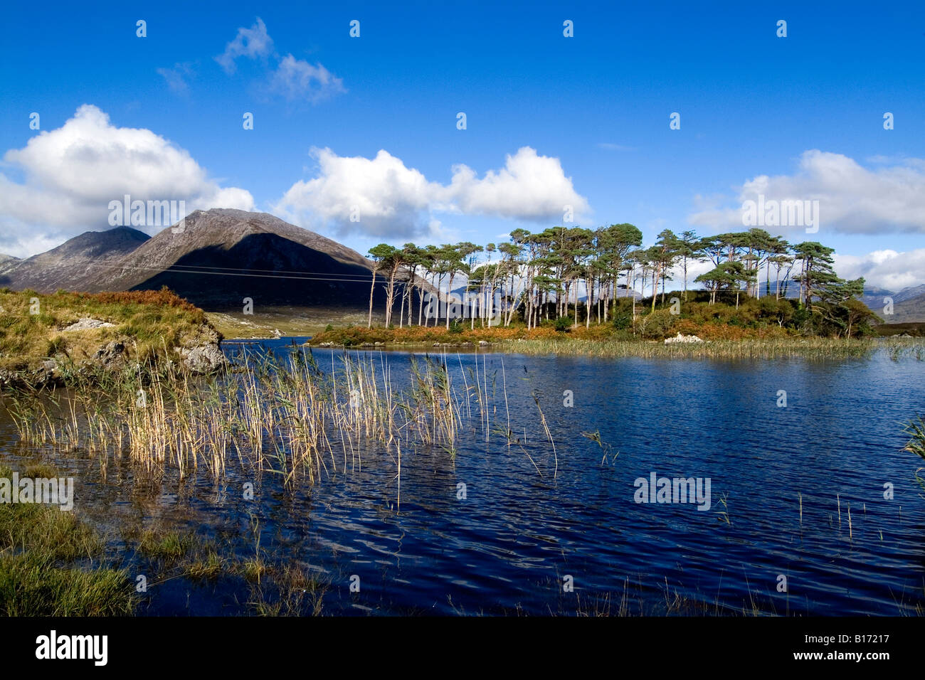 Derryclare Lough Connemara Galway Irland Stockfoto