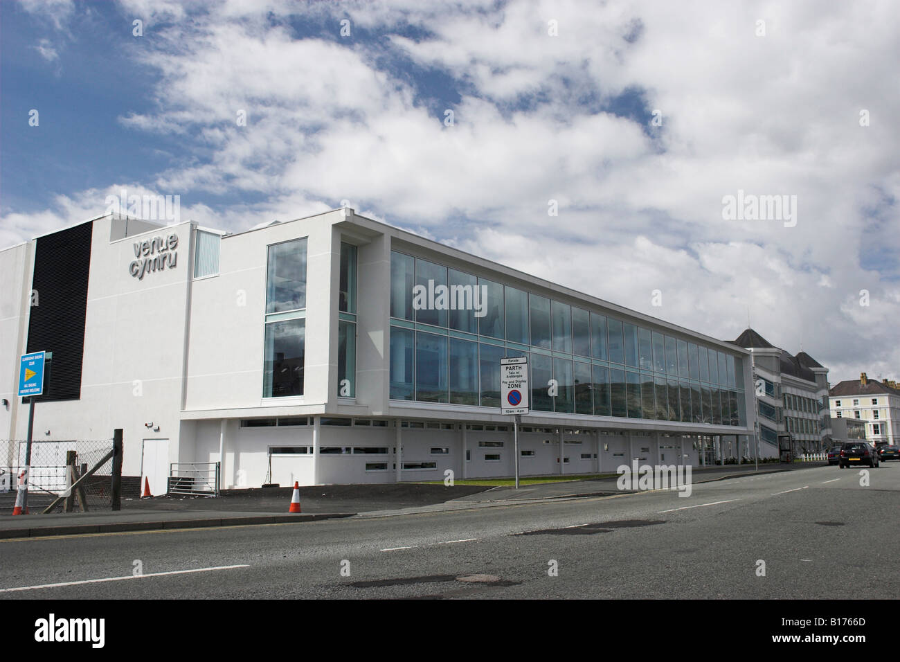 Venue Cymru Llandudno Stockfoto