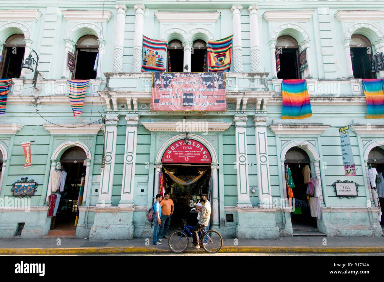 Merida-Hauptstadt von Yucatan Staat Mexiko die erste spanische Stadt gebaut in diesem Teil von Mexiko Stockfoto