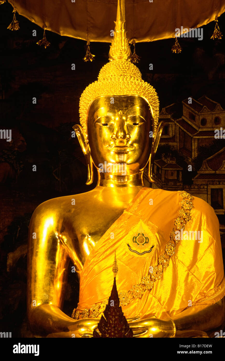 Goldenen Buddha, Wat Po Tempel Stockfoto