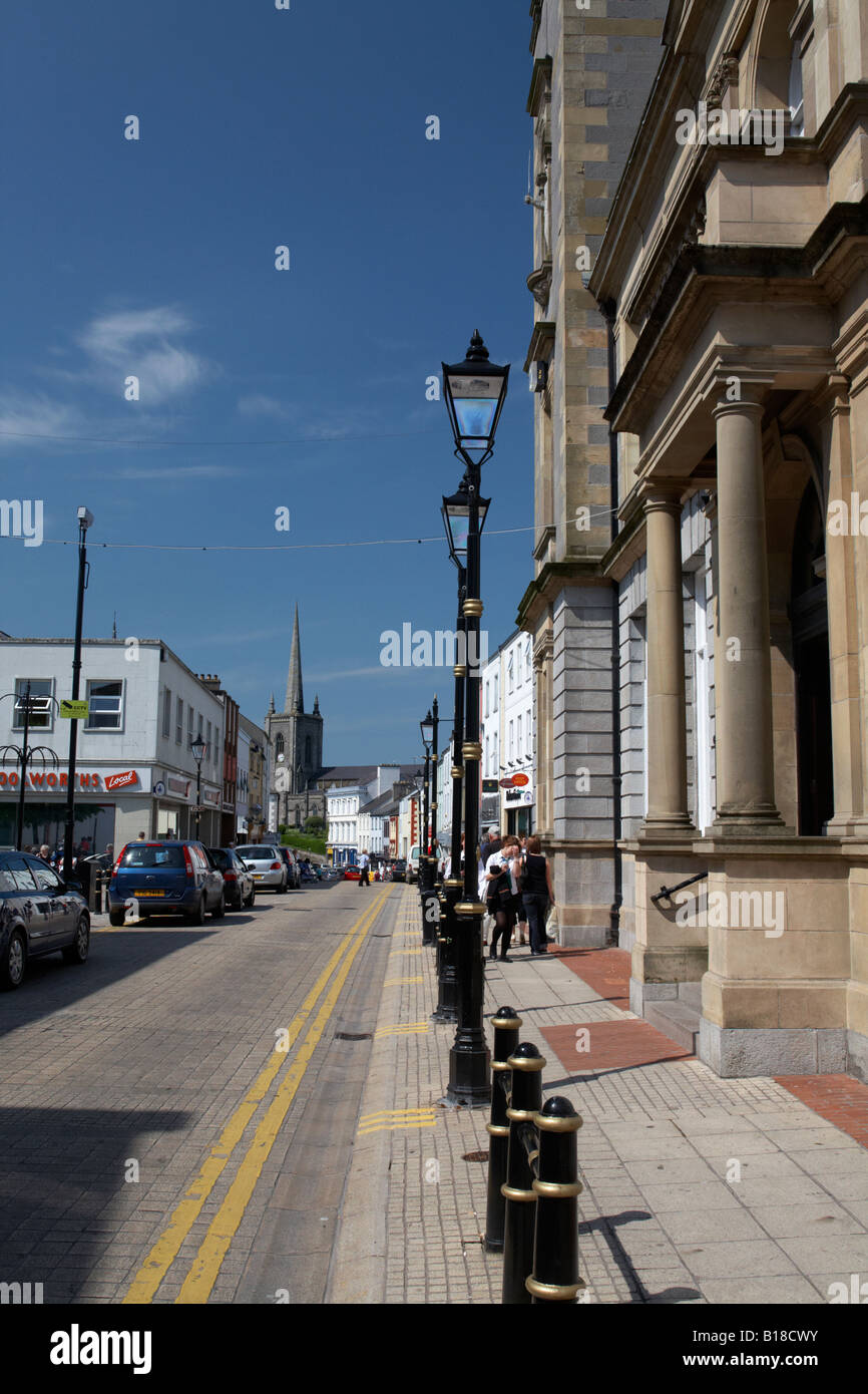 Enniskillen Rathaus auf High Street-Enniskillen-County fermanagh Stockfoto