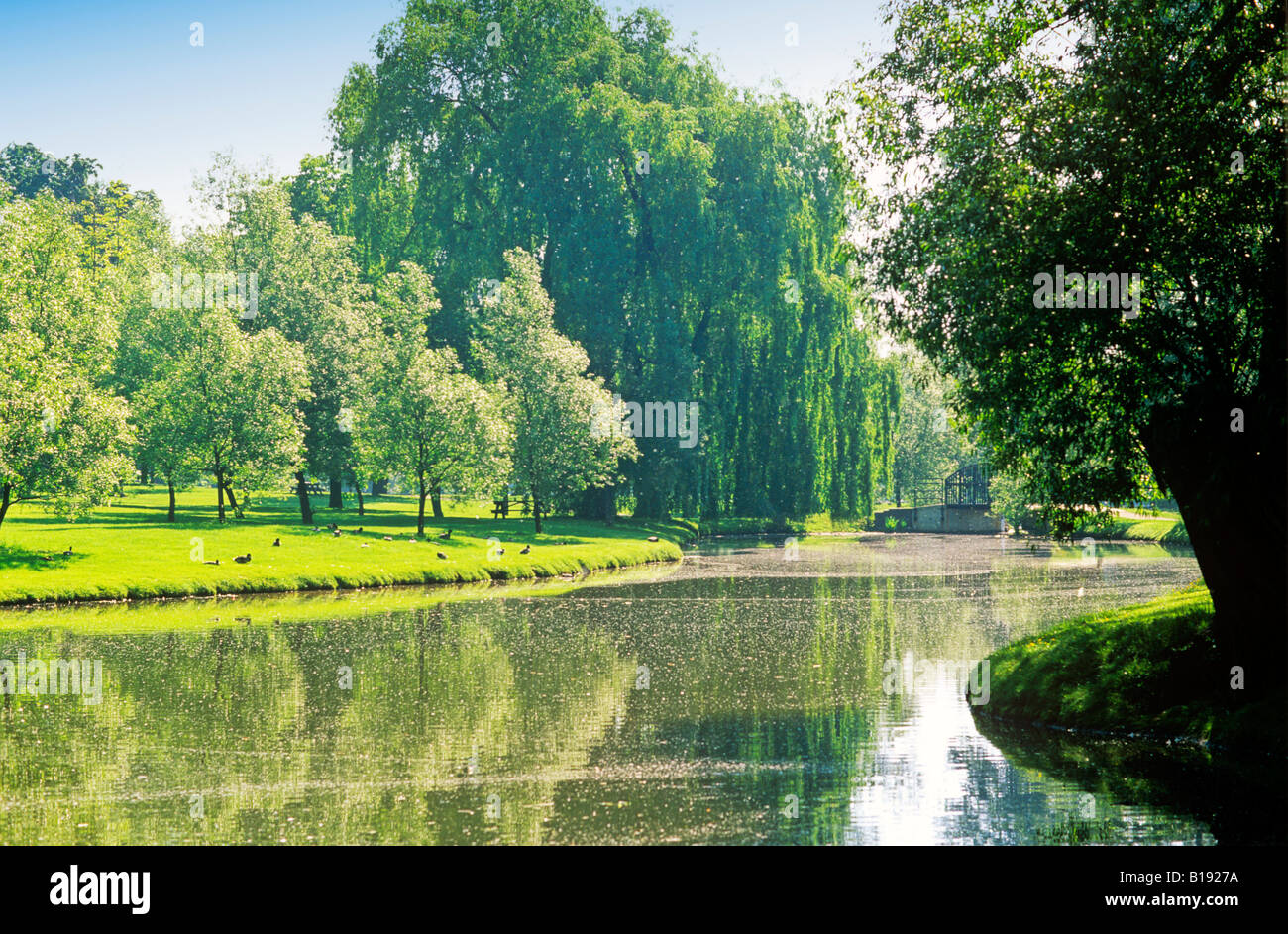 Riverside Park, Stratford, Ontario, Kanada. Stockfoto