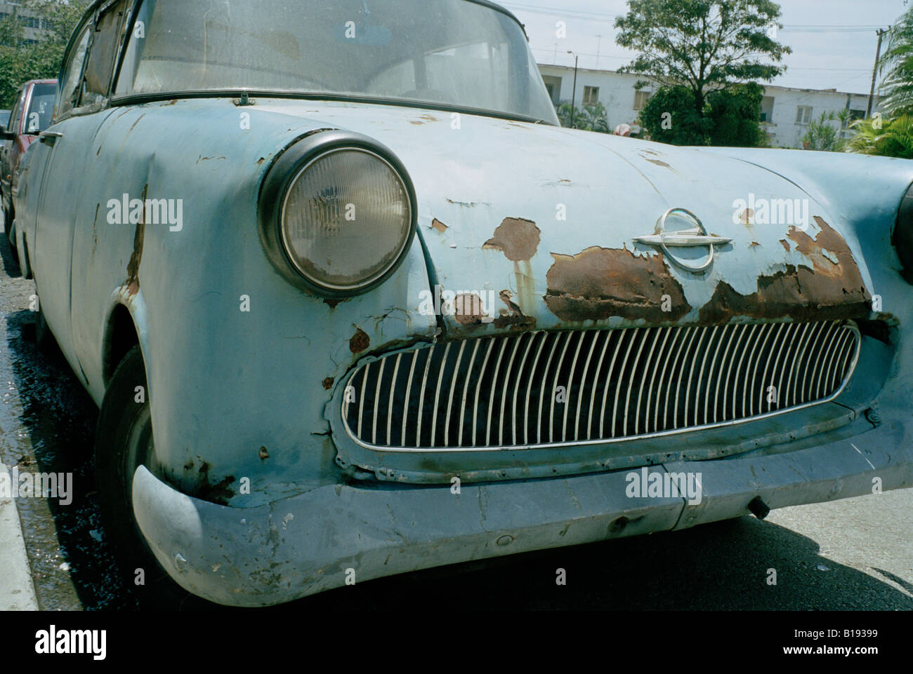 Kühlergrill der 50er Jahre Auto Stockfotografie - Alamy