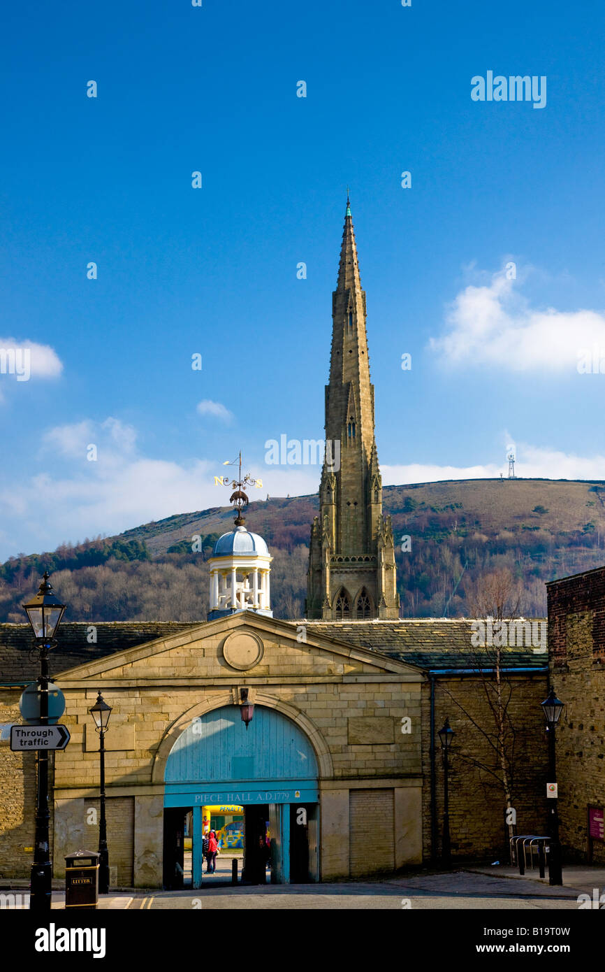 Das Stück Hall Halifax Calderdale West Yorkshire Stockfoto