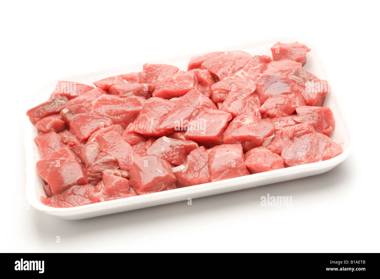 Kleine Stücke Fondue Stockfoto