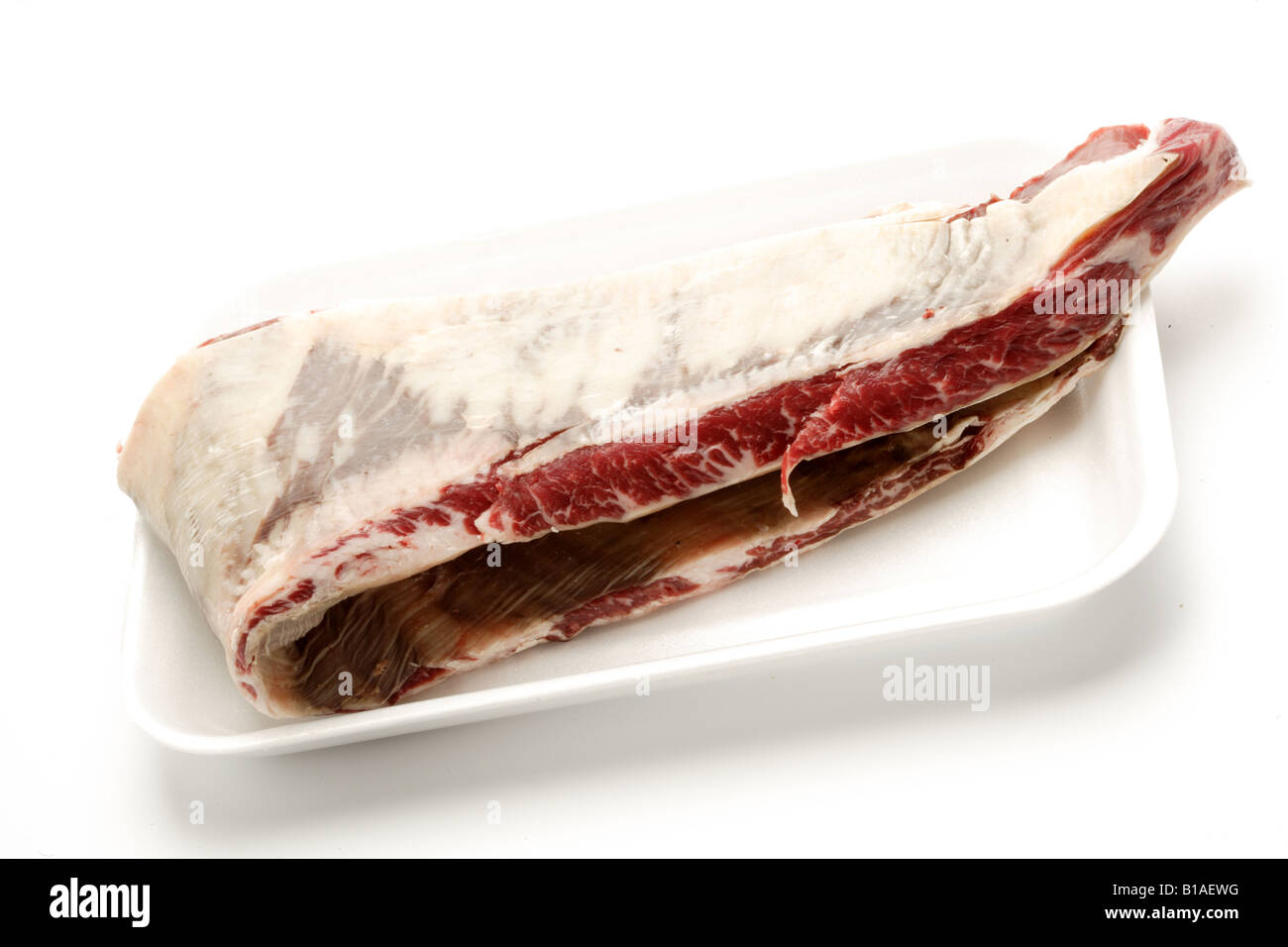 Frischen Rock steak Stockfoto