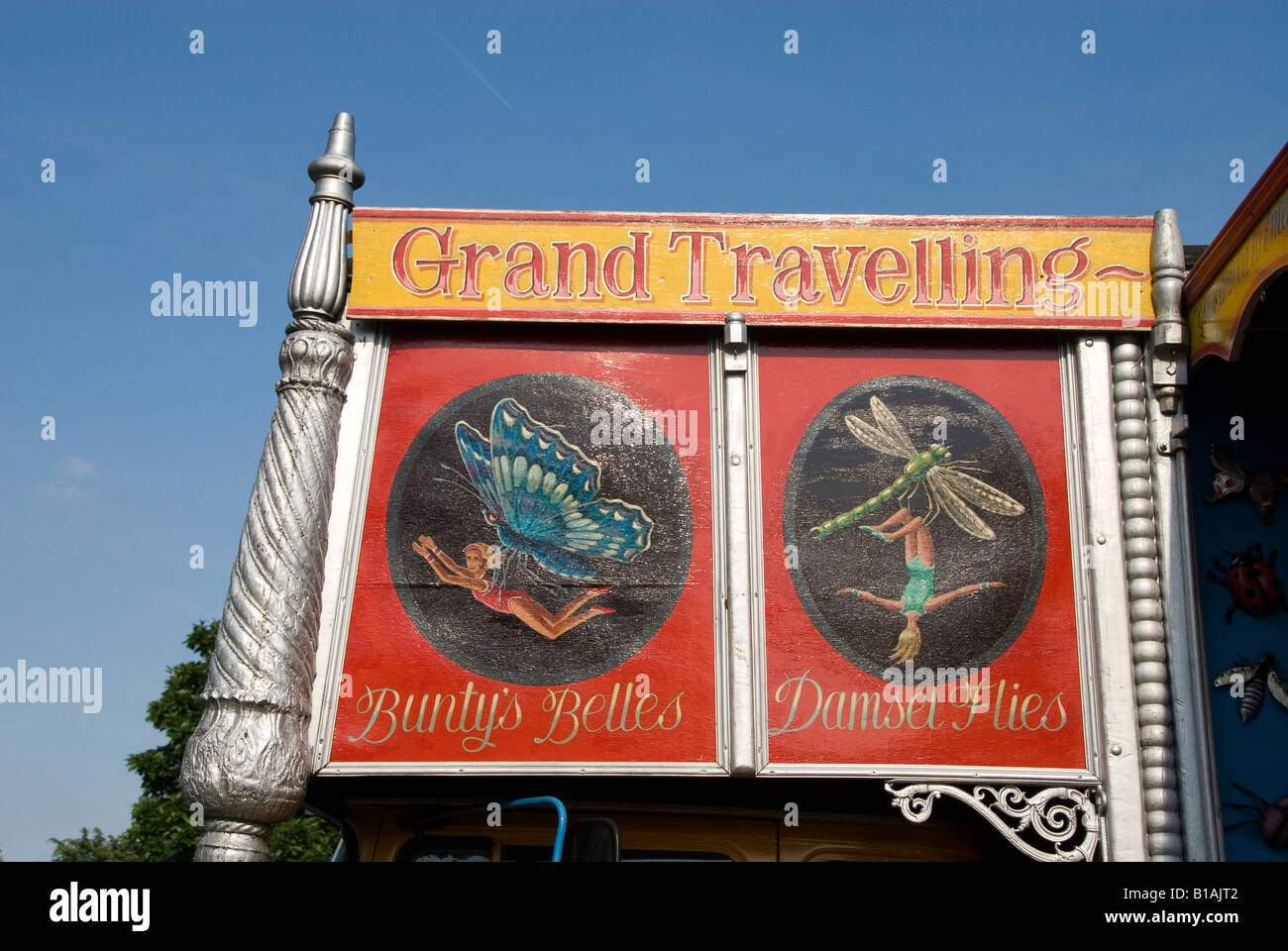 Stoke Newington Festival Sonntag, 8. Juni 2008 das Insekt Circus.Clissold Park Stockfoto