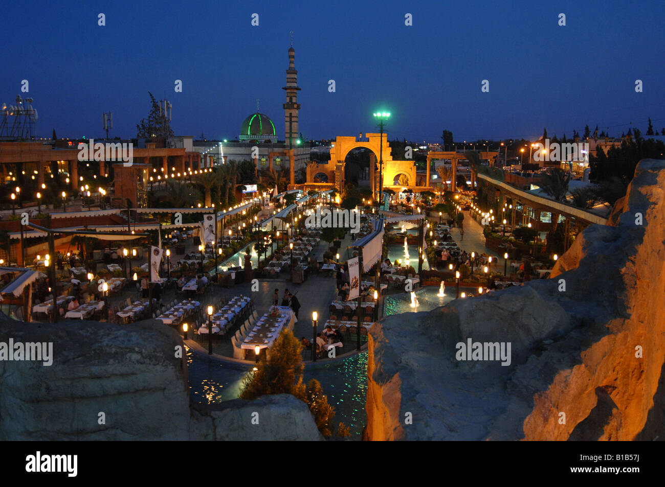 Die Tore von Damaskus, einst der größte Restaurant der Welt Stockfotografie Alamy
