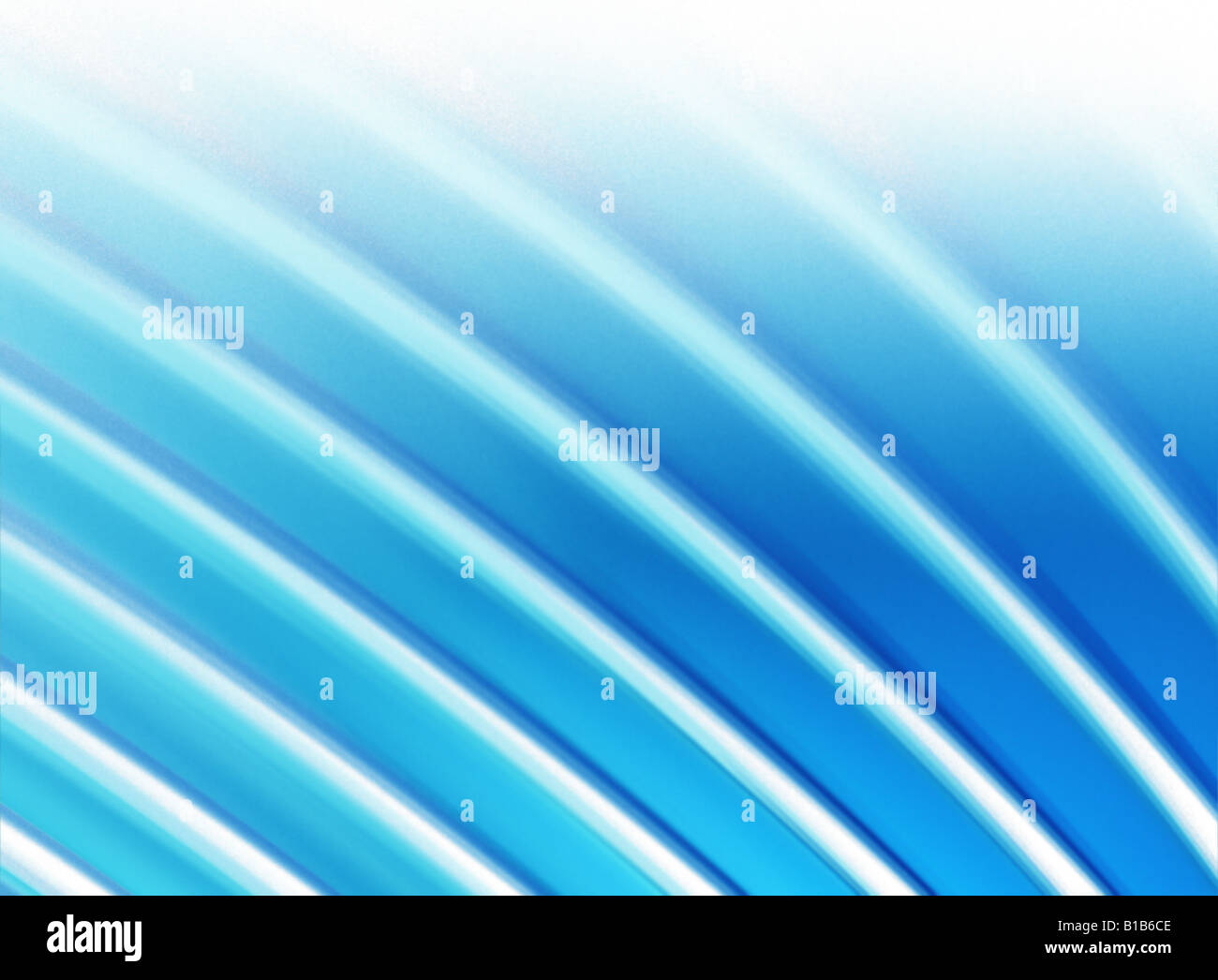 Fraktale Hintergrund des blauen wellenförmigen Streifen Stockfoto