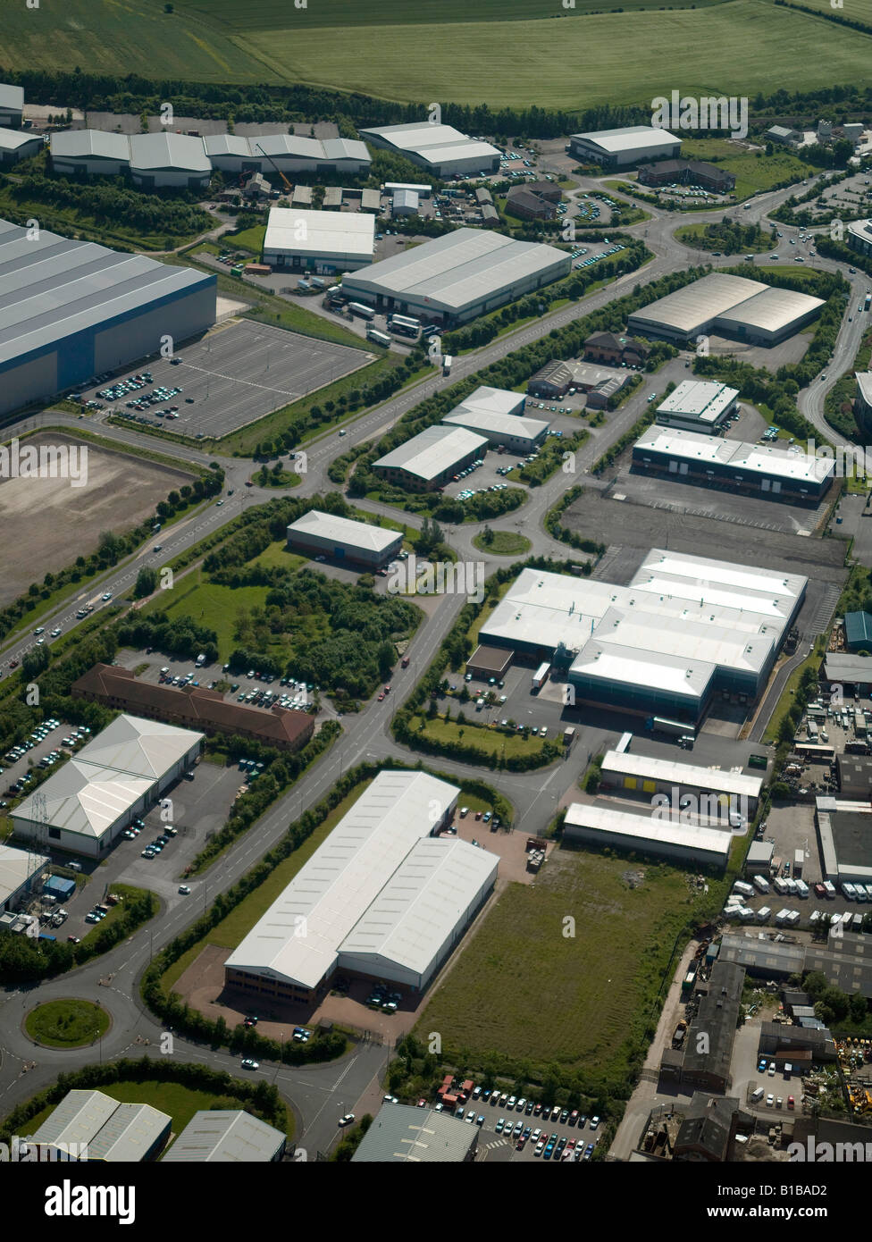 Dearne Valley Enterprise Zone, South Yorkshire, Nordengland Stockfoto