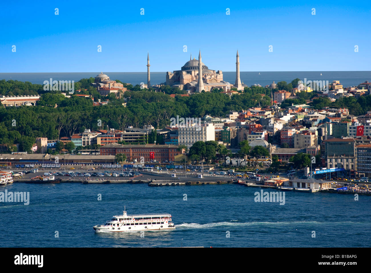Die Hagia Sophia-Moschee in Istanbul Stockfoto