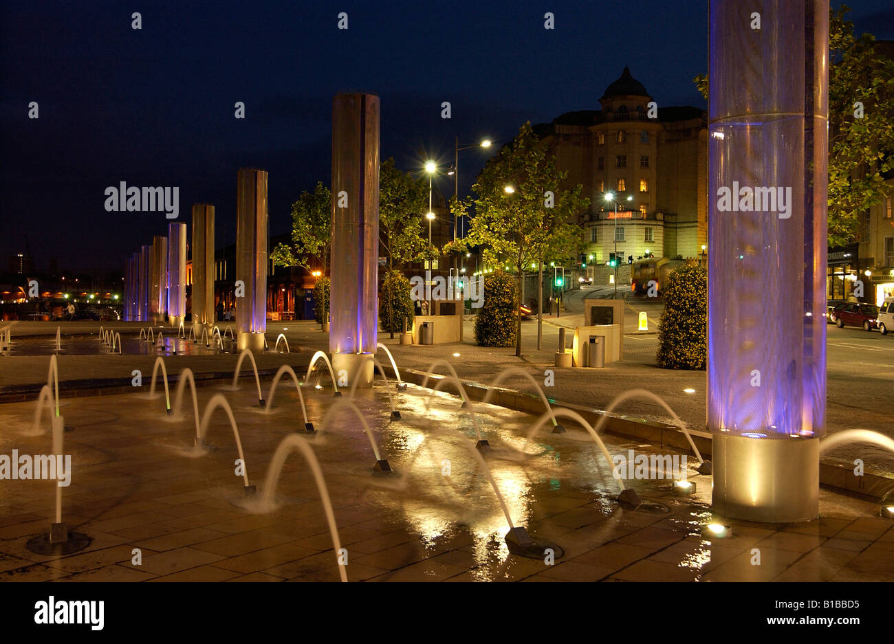 Bristol Stadtzentrum England Stockfoto