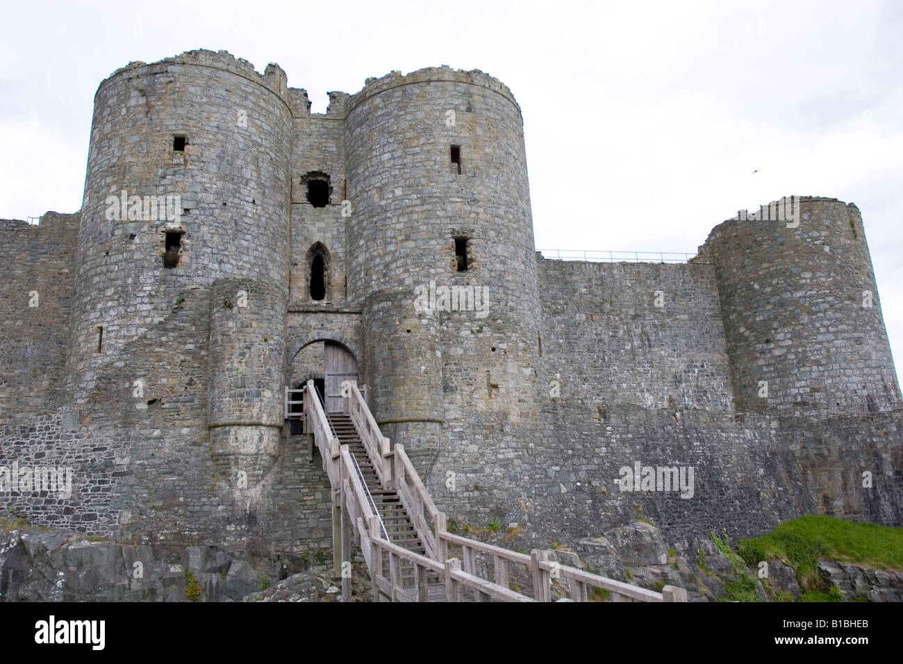 Harlech Castle North Wales Großbritannien Stockfoto