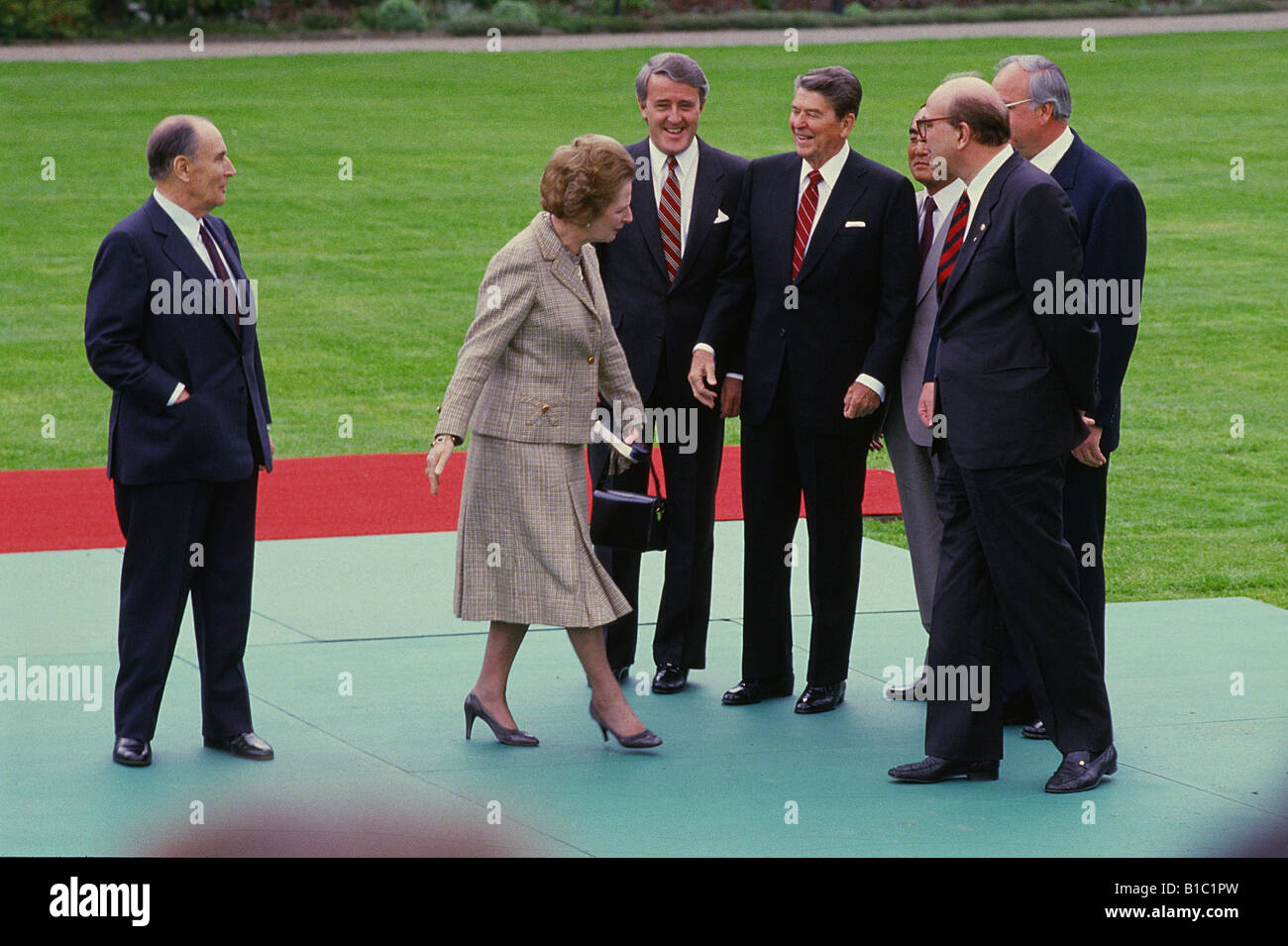 Politik, 11. Weltwirtschaftsgipfel, Bonn, 3.5.1985, Stockfoto