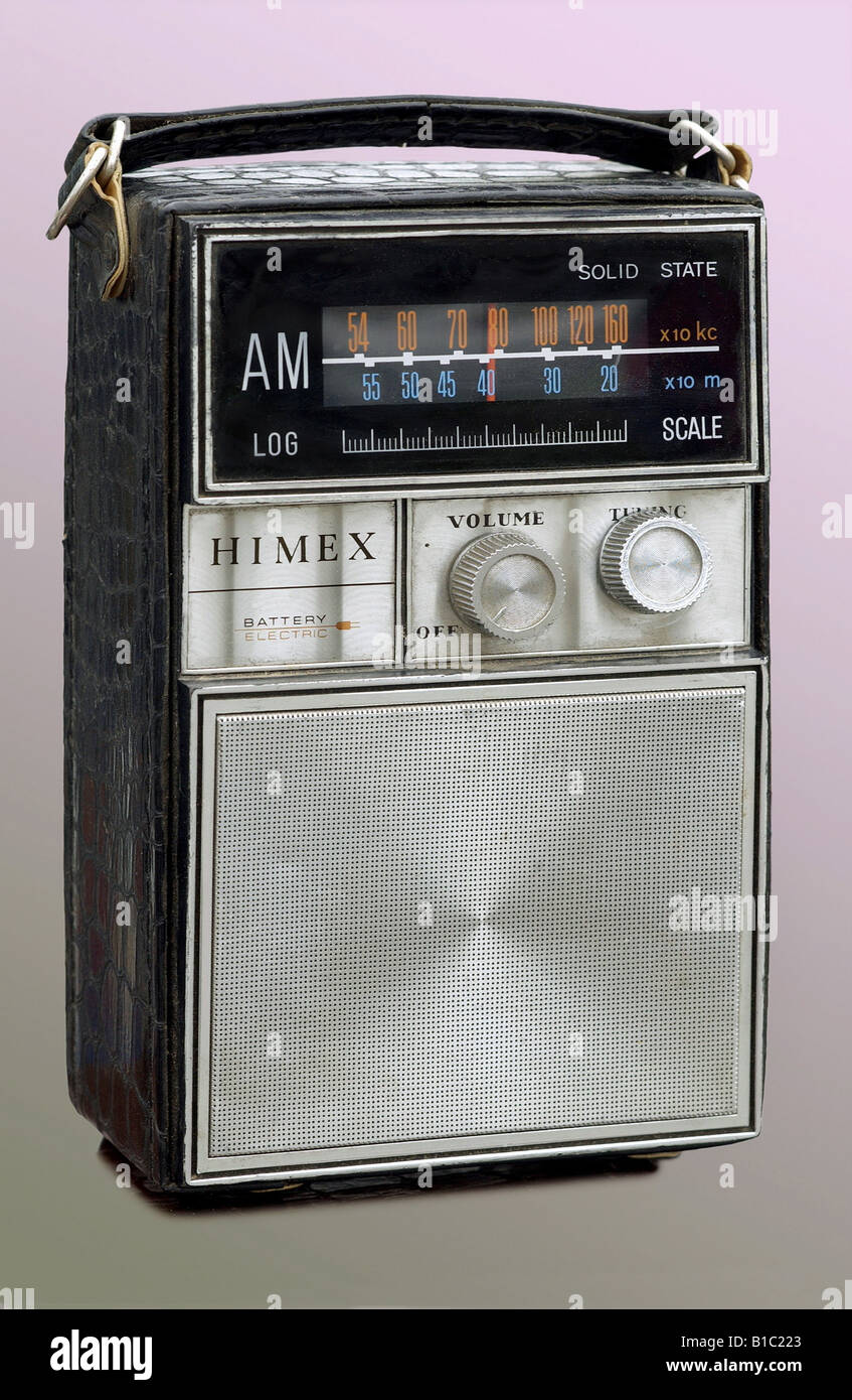 Broadcast, Radio, Radiosender, Models, Himex, Japan, ca. 1967, Stockfoto
