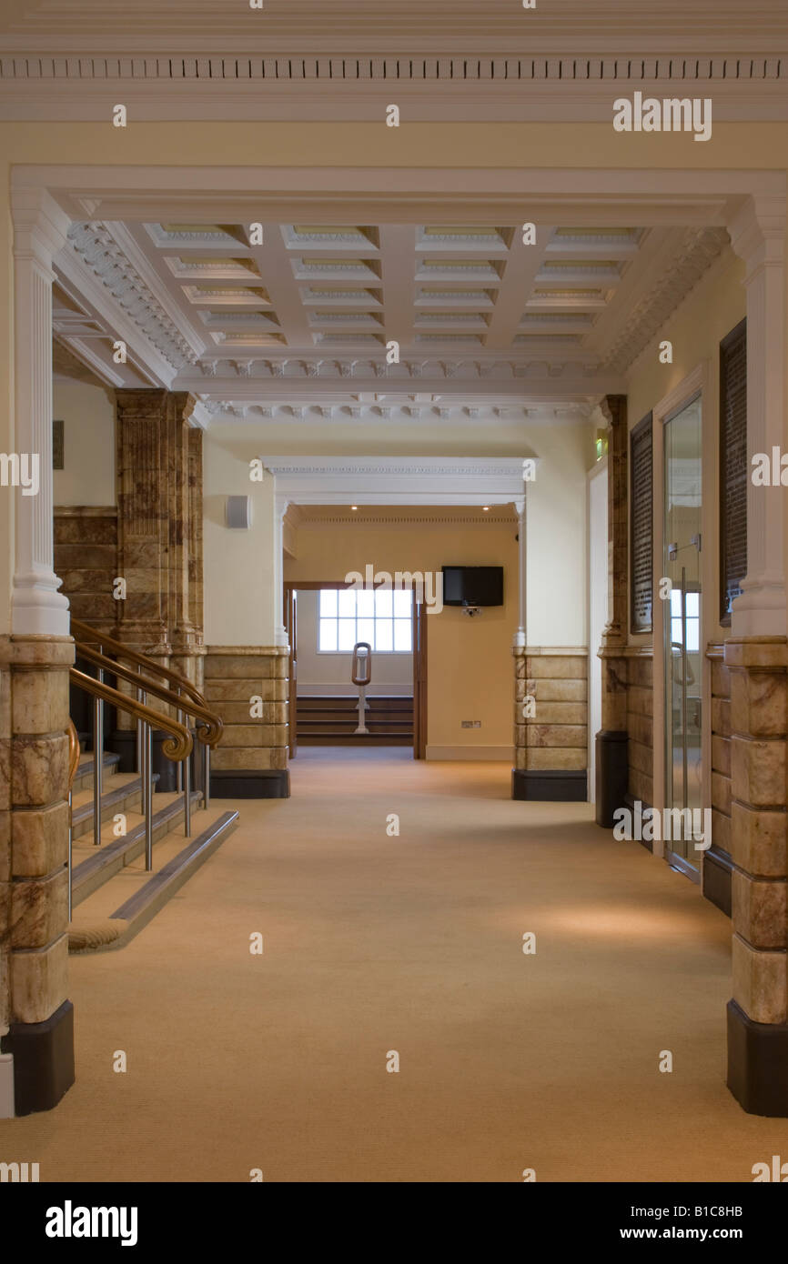 Birmingham Rathaus Konzertsaal. Klasse 1 aufgeführten Gebäude. Stockfoto
