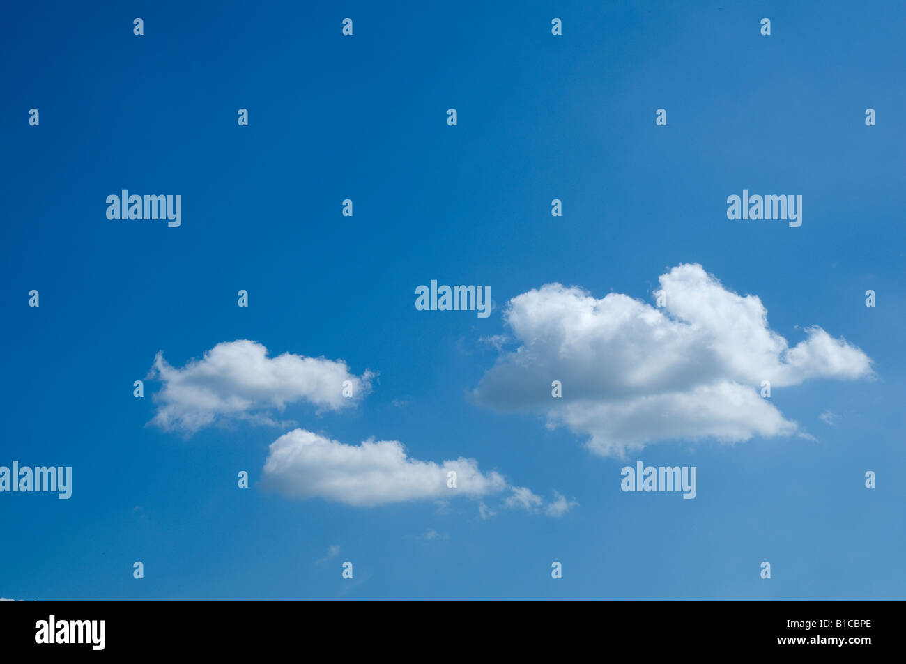 Wolken im Himmel Stockfoto