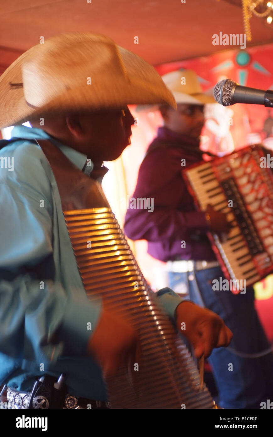 USA Louisiana LA Cajun Country Breaux Bridge Atchafalaya Sumpf in der Nähe von Henderson Whiskey River Landing Geno Delafose Zydeco band Stockfoto