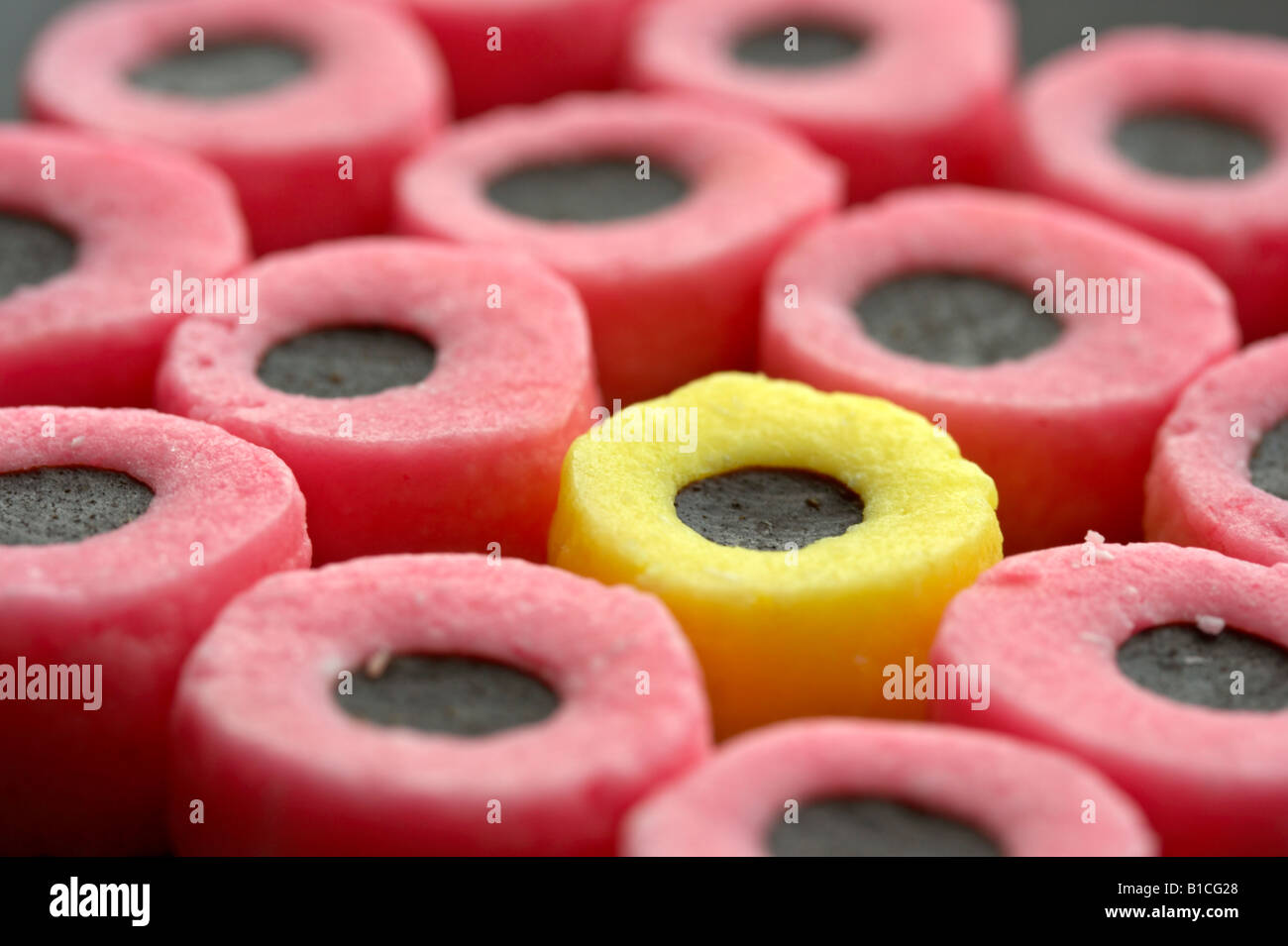 Allsorts Stockfoto