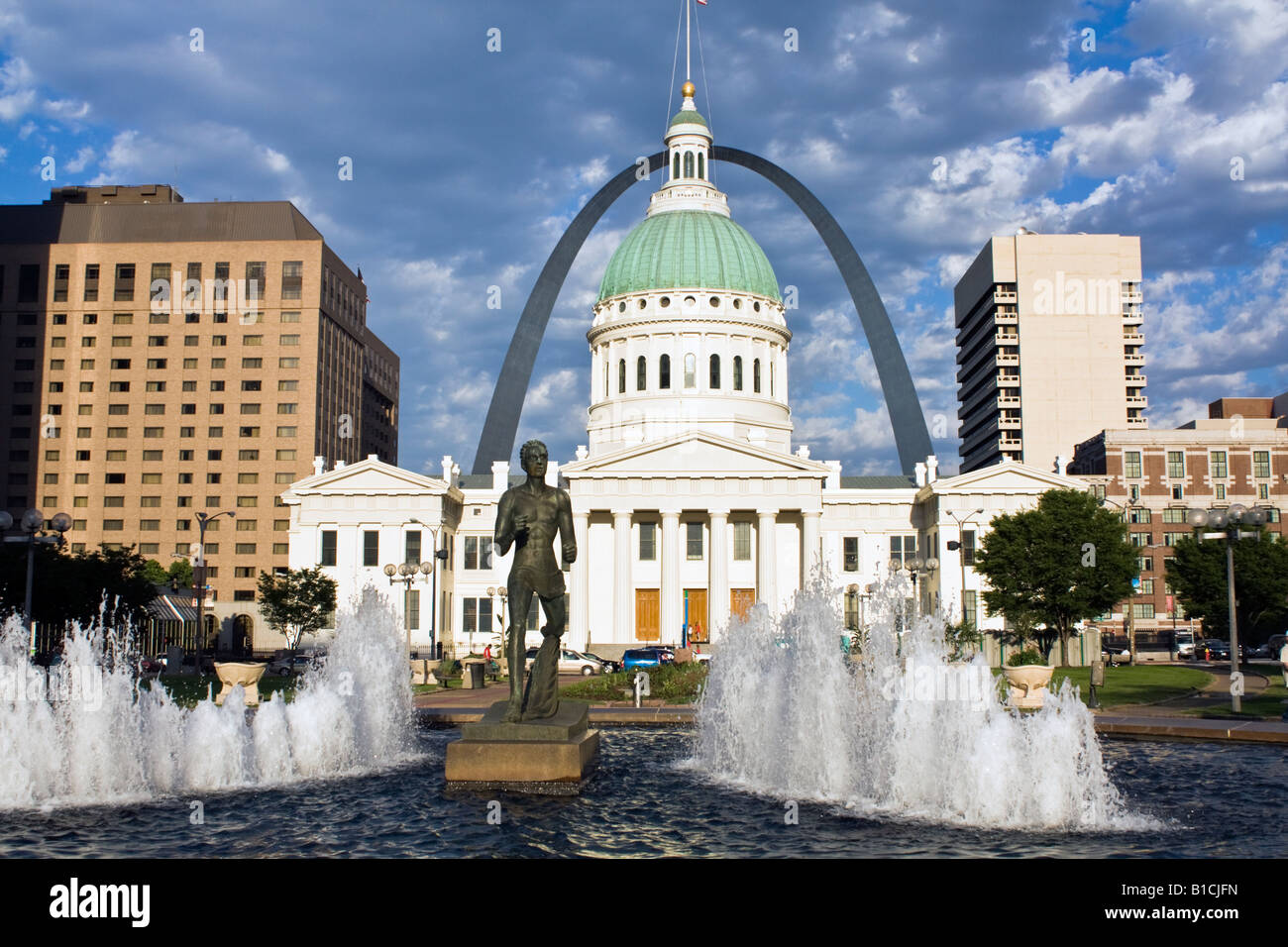 Nachmittag in St. Louis Stockfoto