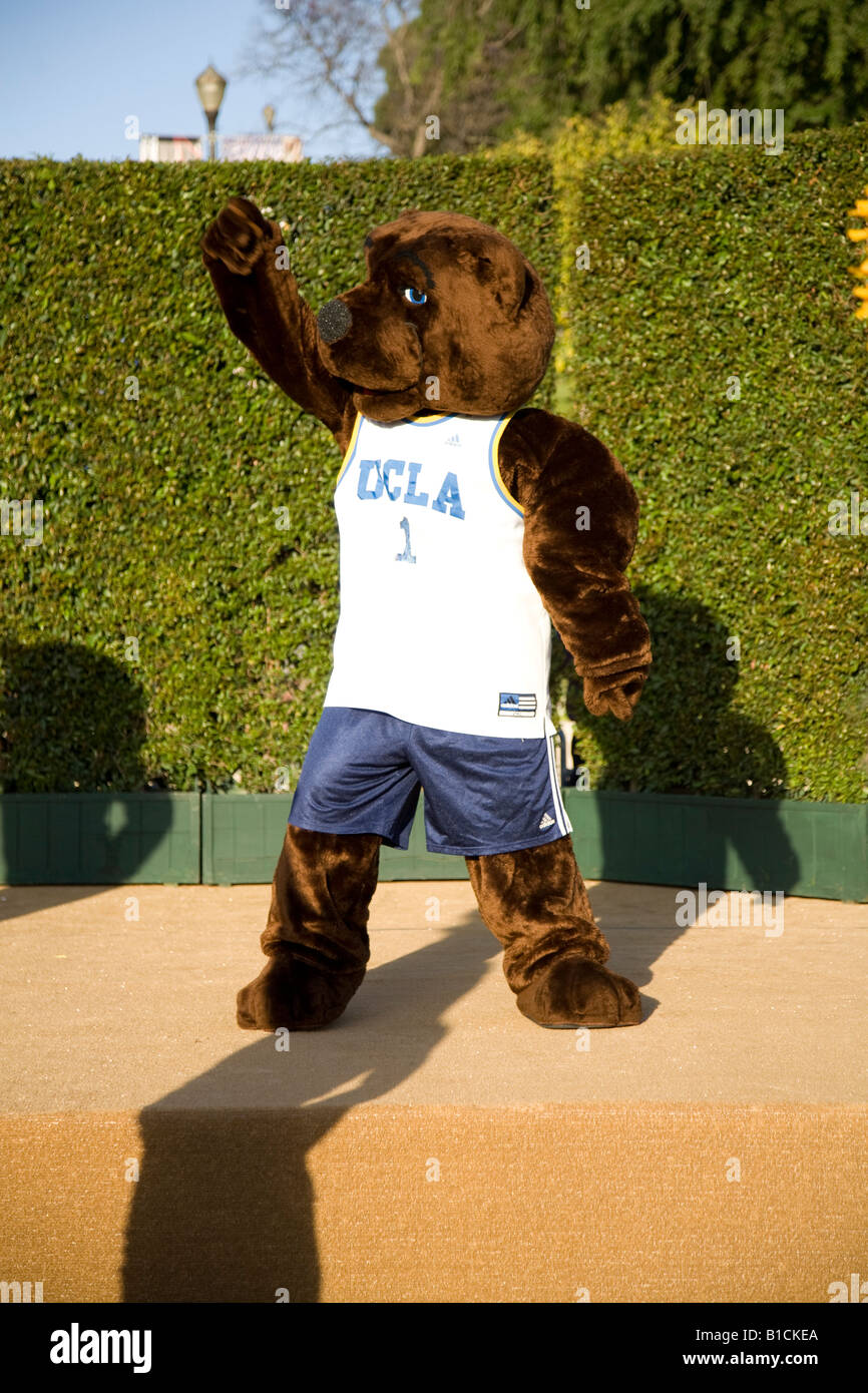 Die UCLA Bruin riles der Alumni-Publikum am ersten jährlichen UCLA Stockfoto