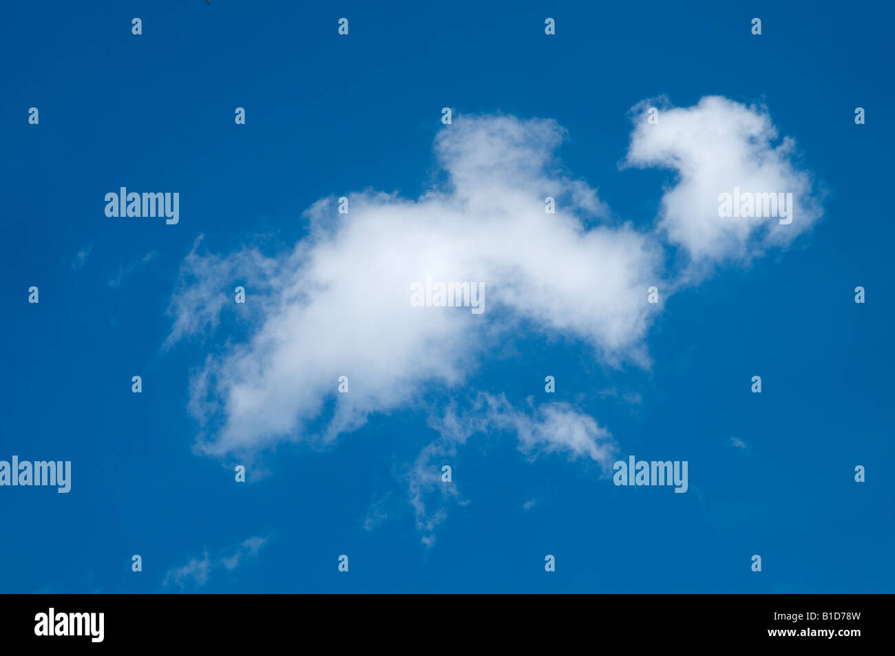Wolken im Himmel Stockfoto