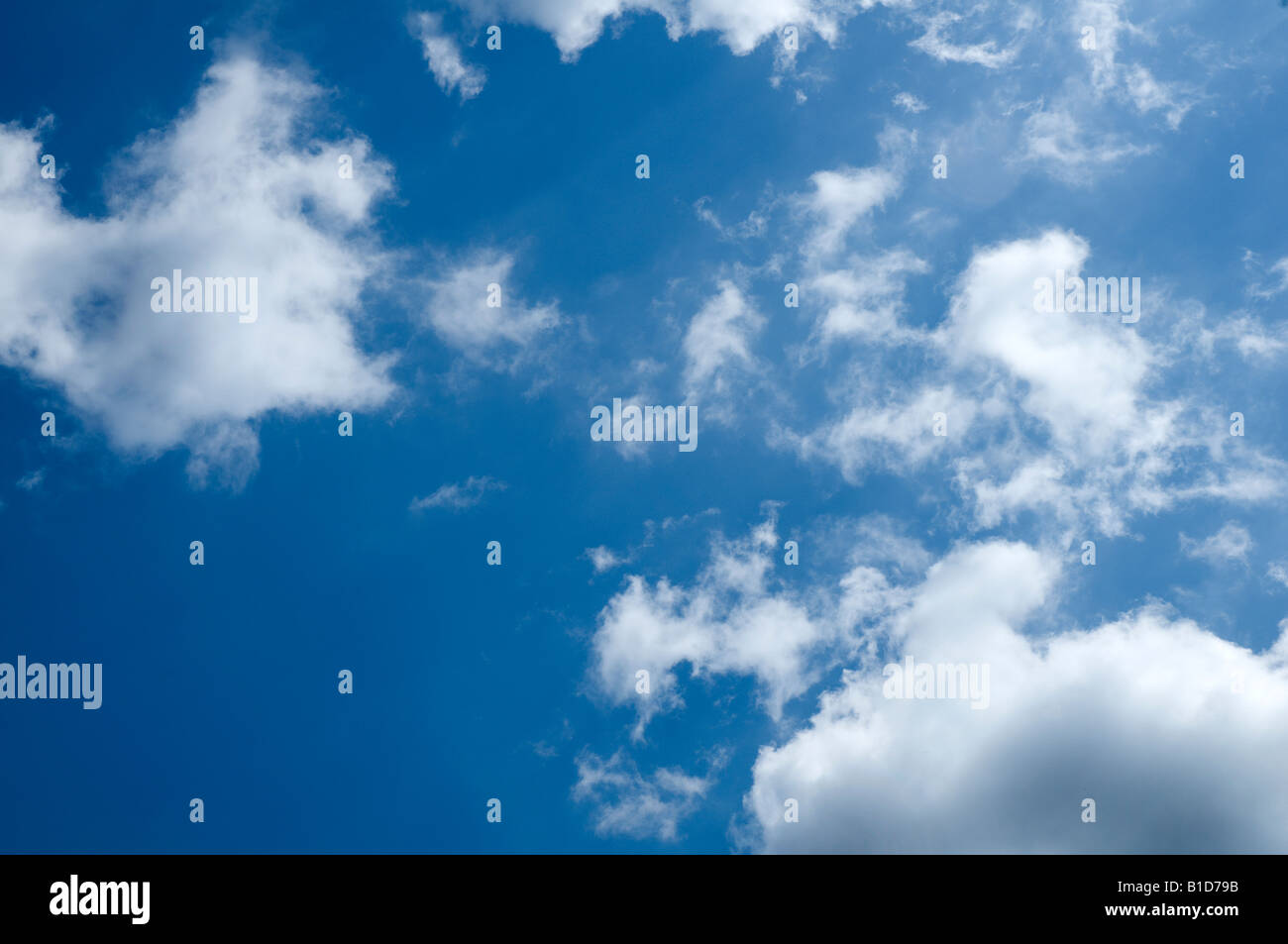 Wolken im Himmel Stockfoto
