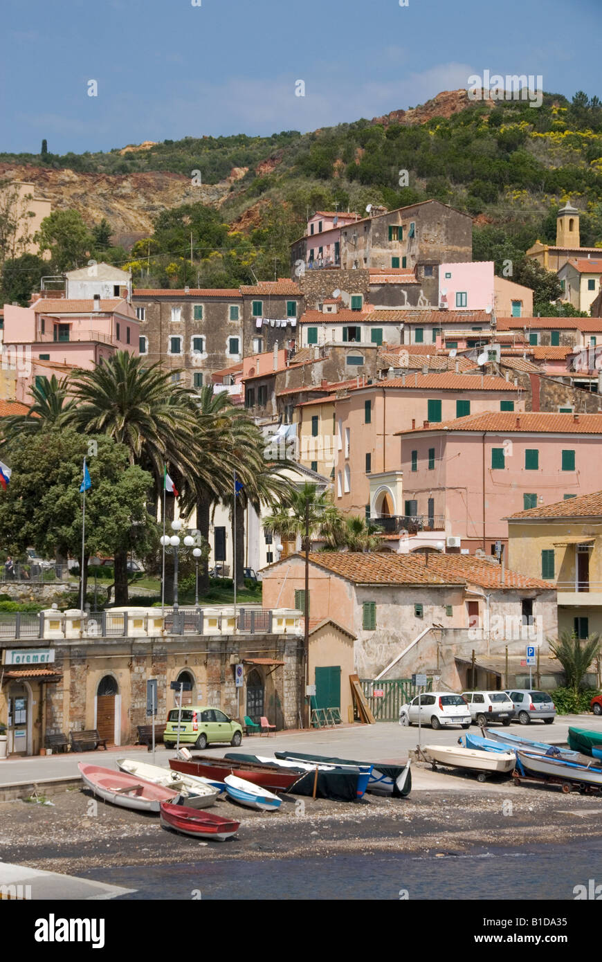 Rio Marina, Insel Elba Toskana Italien Stockfoto