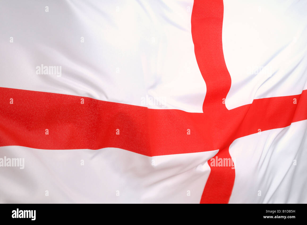 St George Cross England Flagge Stockfoto