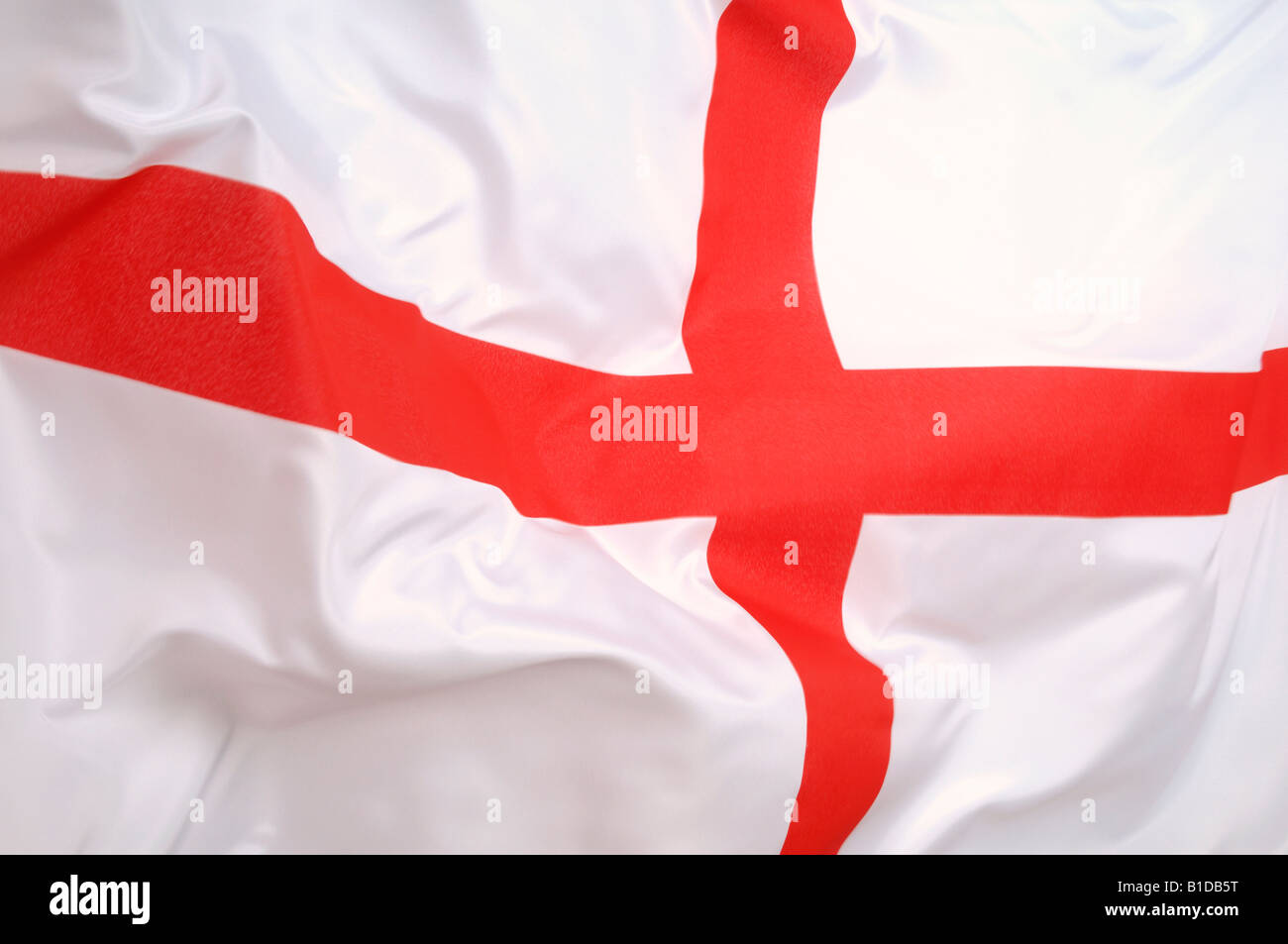 St George Cross England Flagge Stockfoto