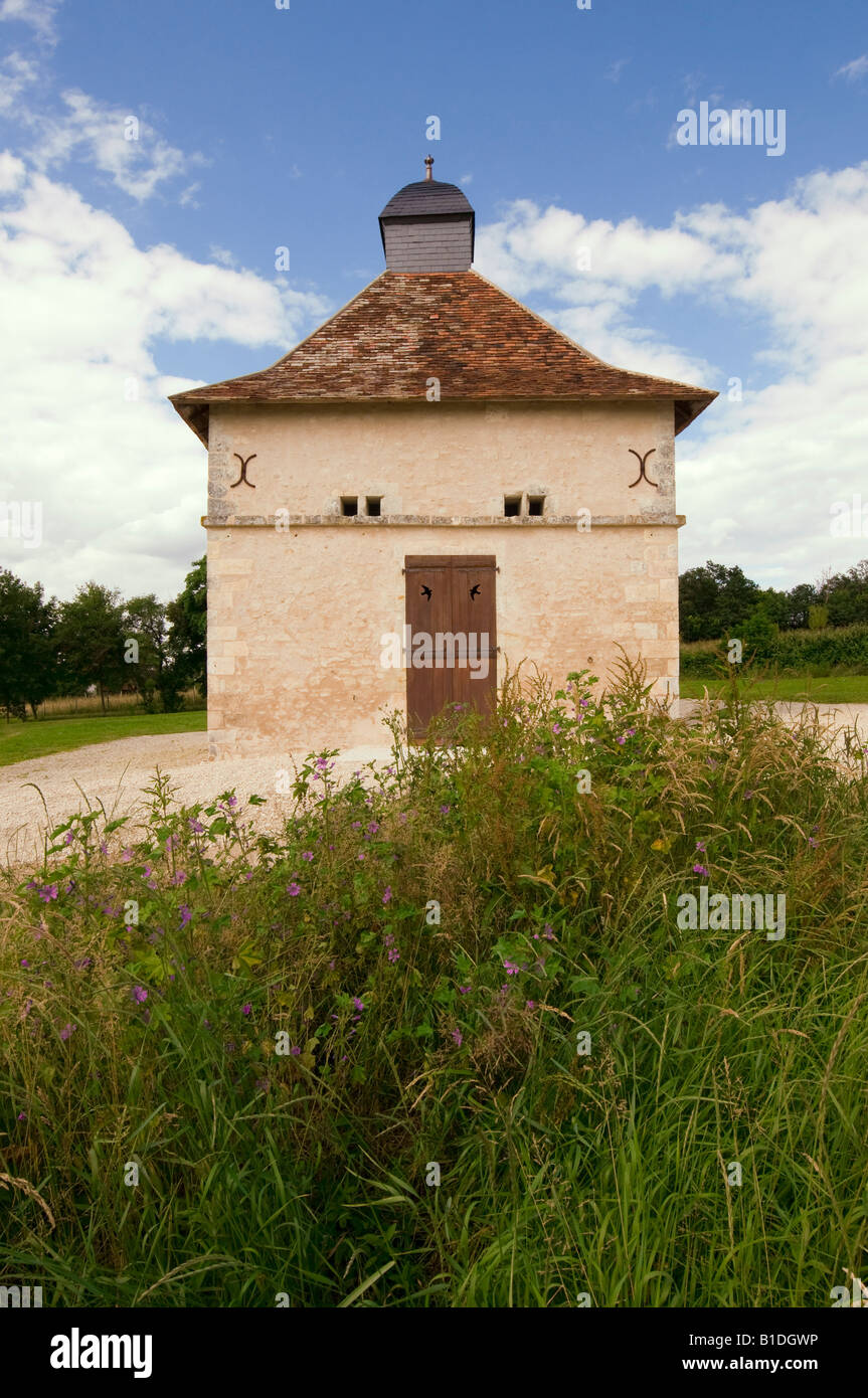 Colombier de Lureuil (restored pigeon loft), Indre, France. Stockfoto