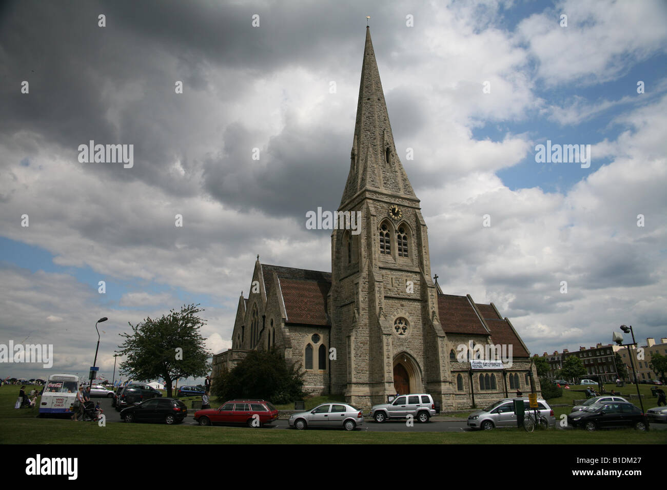 St Johns anglikanische Pfarrkirche Blackheath London Stockfoto
