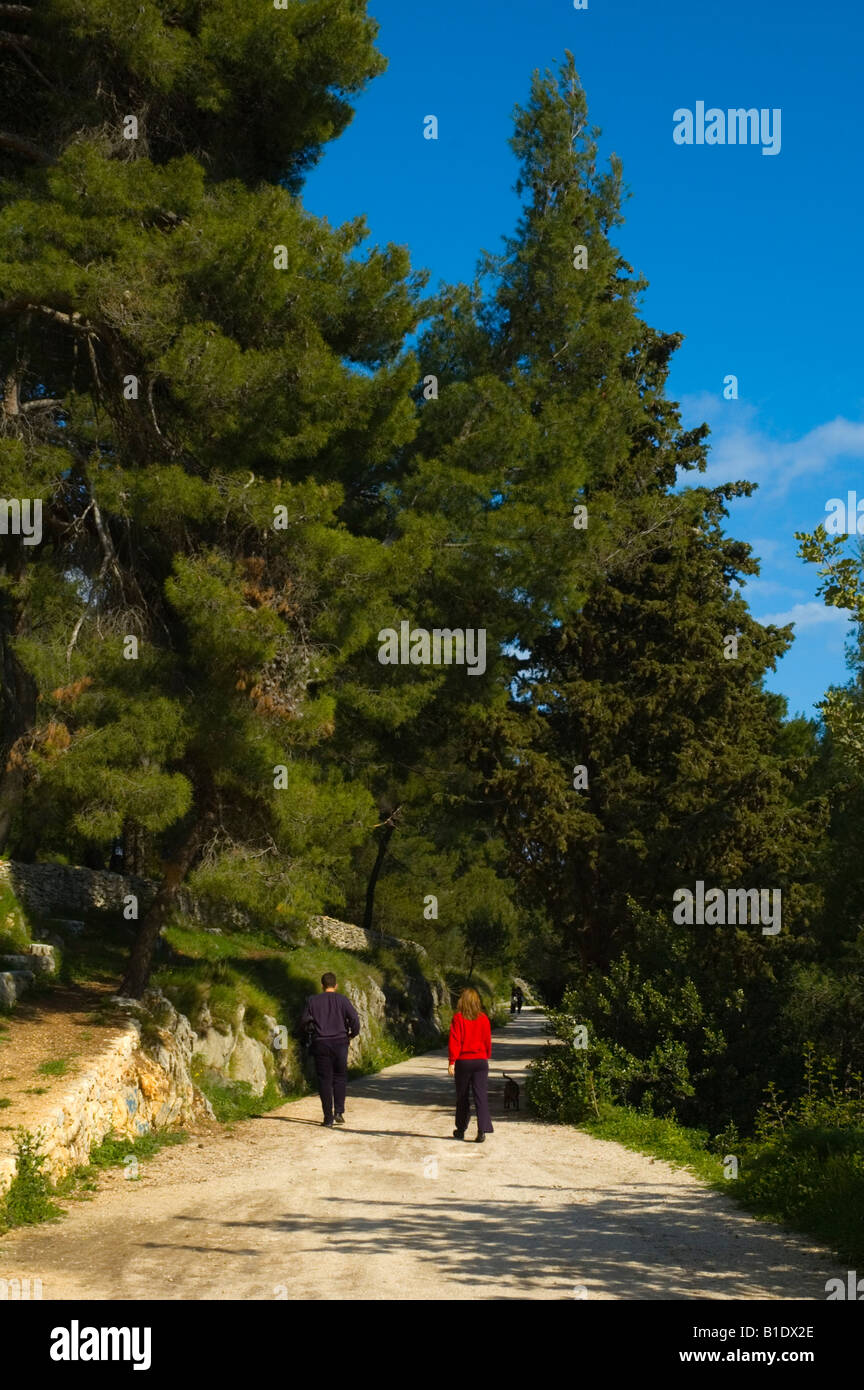 Marjan Park Split Kroatien Europa Stockfoto