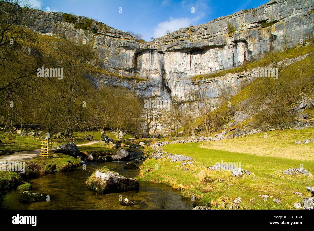 Malham Cove, North Yorkshire, England, Vereinigtes Königreich. Stockfoto