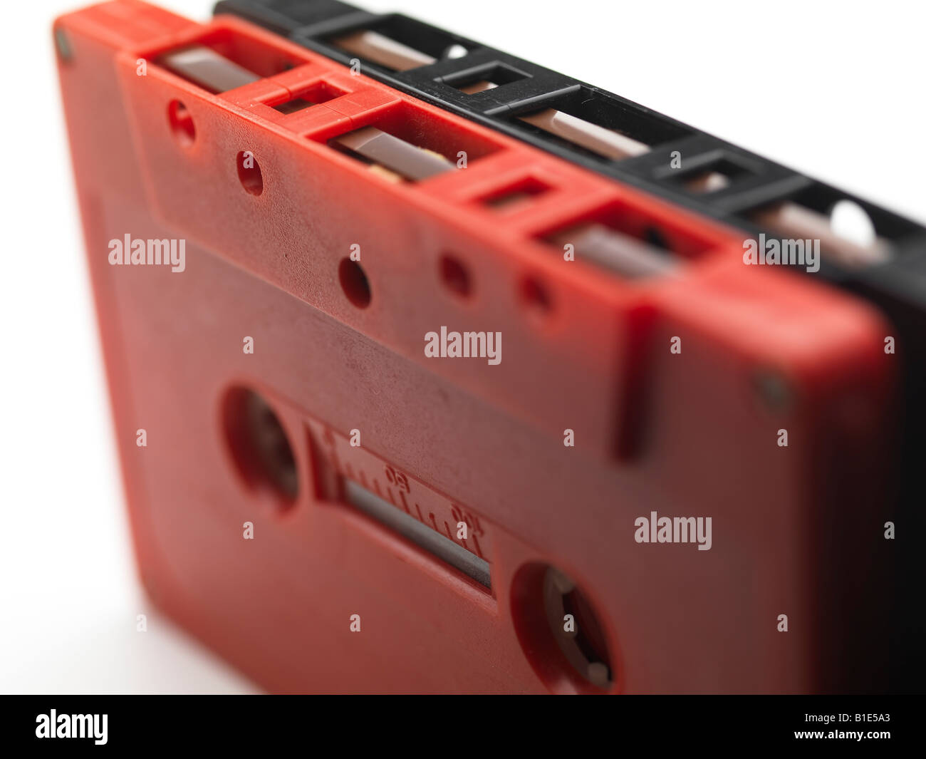 Musik Grundträger phonographische Kassette Stockfoto