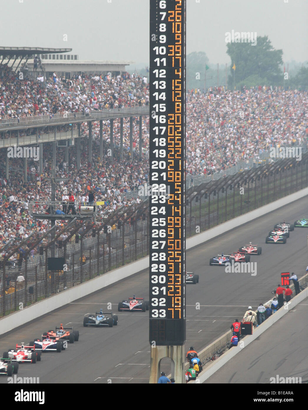 Indianapolis 500 Auto Rennen Indianapolis motor Speedway r Stockfoto