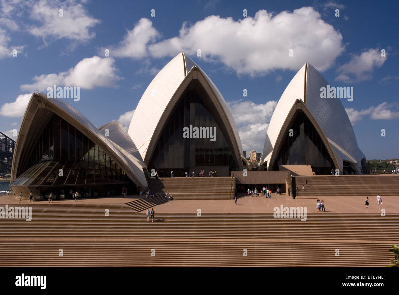 Das Sydney Opera House Sydney Australien. Stockfoto